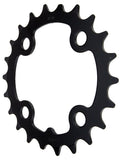 TruShift Steel 9sp Ring, 64BCD x 22t - Black