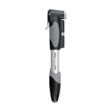 Mini Dual DXG Pump with Gauge, Black/Silver