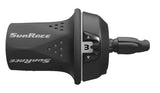 TSM21 twist shifter, 6sp indexed - Gray