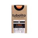 Tubolito S-Tubo Road 700 x 18-32mm Tube 80mm Presta Black