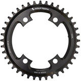 107 BCD Road Chainring (Flat Top), 44T, Blk