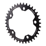 5x110BCD CX/Road (Flat Top) Chainring, 36T, Black