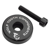 Stem Cap with 5mm Spacer, Black
