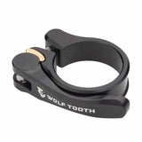 Quick Release Seatpost Clamp, 34.9mm - Black