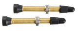 TCS Standard Presta Valve Stem, 46mm (Pair)  NLA>