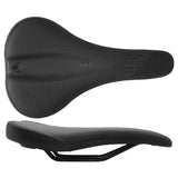 Koda Wide Cromoly Black Saddle