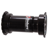 BB86/92 BB, 24/22mm Angular Contact Threaded, Black