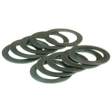 0.5mm 30mm Bottom Bracket Spacer, 10/Count - Black