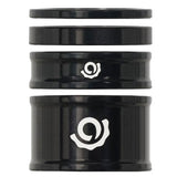 Headset Combo Spacer Kit, 1-1/8", Set/4, Black